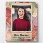 Photo Graduation Abstrait Nature Tabletop Plaque (Devant)