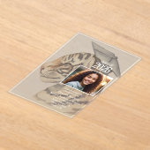 Photo Graduation Announcement Acrylic Invitation (Poser)