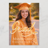 Photo Graduation Announcement and Part Invitation  (Devant)