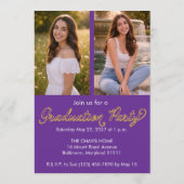 Photo Graduation Announcement and Party Invitation (Dos)
