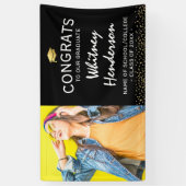 Photo Graduation Félicitations Bannière (Vertical)
