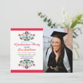 Photo Graduation Invitation fête Fiesta Mexicaine (Debout devant)