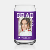 Photo Graduation Party Élégant Script moderne (Verso)