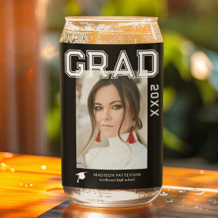 Photo Graduation Party Élégant Script moderne