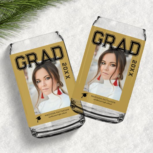 Photo Graduation Party Élégant Script moderne