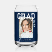 Photo Graduation Party Élégant Script moderne (Verso)