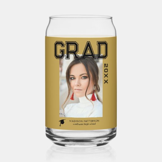 Photo Graduation Party Élégant Script moderne (Recto)