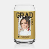 Photo Graduation Party Élégant Script moderne (Verso)