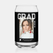 Photo Graduation Party Élégant Script moderne (Recto)