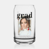 Photo Graduation Party Élégant Script moderne (Verso)