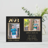 Photo Graduation Party Faire-part (Debout devant)