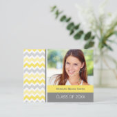 Photo Graduation Party Invitation Carte postale Ch (Debout devant)