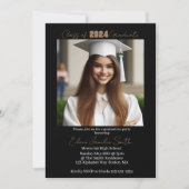 Photo Graduation party Invitation - Faire-part (Devant)