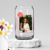 Photo Graduation Party Script moderne Rouge clair