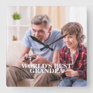 Photo Grand-père / Horloge murale de n'importe qui