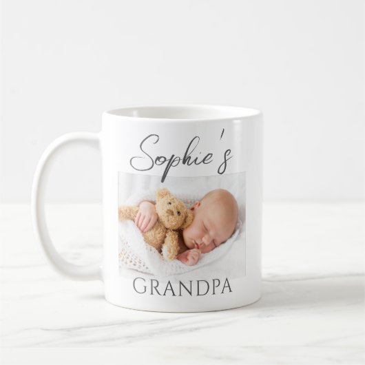 Photo Grand-père Mug (Gauche)