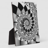 Photo Grande Plaque "Down Rabbit Hole" (Côté)