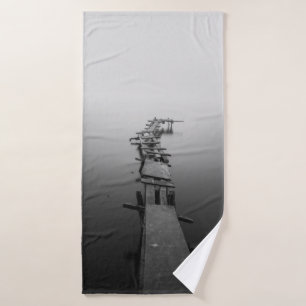PHOTO GRAYSCALE DE DOCK