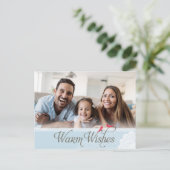 PHOTO GREETING CARTE POSTALE jolies voeux chauds b (Debout devant)