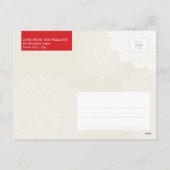 PHOTO GREETING CARTE POSTALE jolies voeux chauds b (Dos)