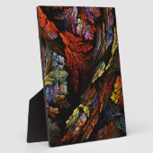 Photo Harmonie de couleurs Plaque d'art Abstraite (Côté)