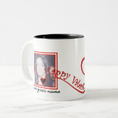 Photo Heureuse Sainte-Valentin Mugs (Devant gauche)