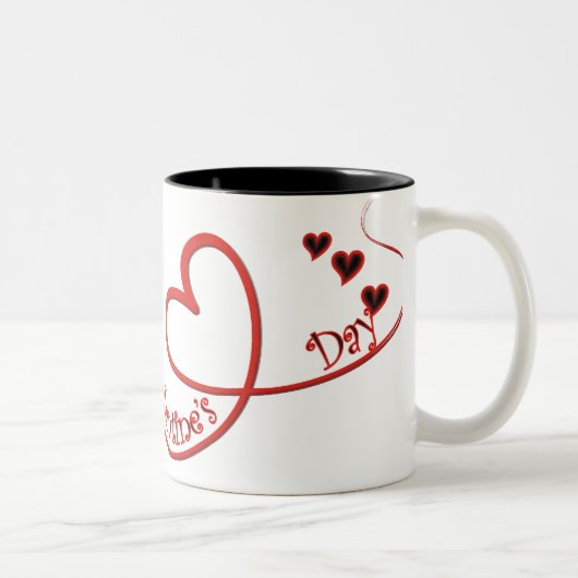 Photo Heureuse Sainte-Valentin Mugs (Droit)