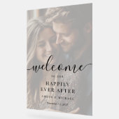 Photo Heureusement Jamais Après Le Signe Acrylique (Angle)