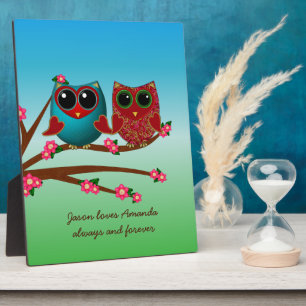 Photo Hibou vous aimez-Photo Plaque
