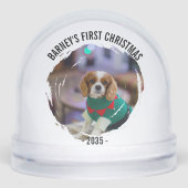 Photo hiver Wreath Dog's Noël (Avant)