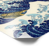 Photo Hokusai La Grande Vague Impression (Coin)
