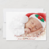 Photo Holiday 2015 Calendrier Carte de Noël (Dos)