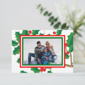 Photo Holly - Carte de Noël 3x5 (Debout devant)