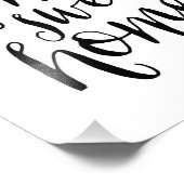 Photo Home Sweet Home | Impression d'art (Coin)