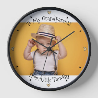 Photo Horloge Cute et Playfull Mur Horloge Cadeau
