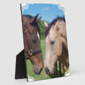 Photo Horse Romance Plaque (Côté)