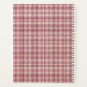 Photo Houndstooth Falu cadre rouge (Dos)