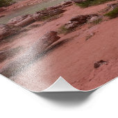 Photo Impression d'affiche des chutes Havasu à Havasupai (Coin)