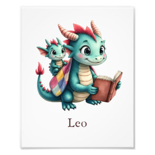 Photo Impression d'art de bébé dragon personnalisée pour
