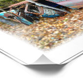 Photo Impression d'art de junkyard Nostalgie Chevy Nomad (Coin)
