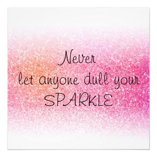 Photo Impression d'art étincelant (Devant)