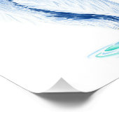 Photo Impression d'art - Grand Héron bleu (Coin)