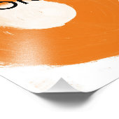 Photo Impression d'art orange (Coin)