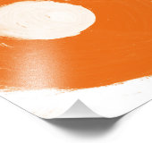 Photo Impression d'art orange (Coin)