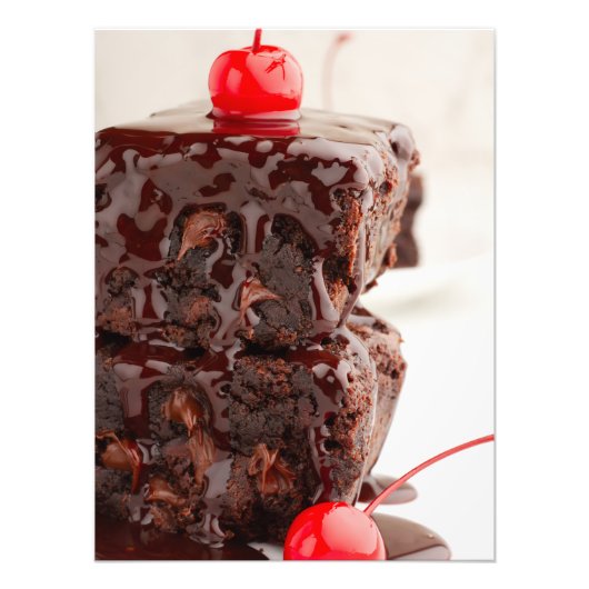 Photo Impression d'art sur le mur de desserts (Devant)