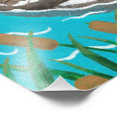 Photo Impression d'art VTD "Otterly Adorable" 12x12 (Coin)