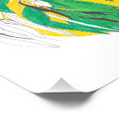 Photo Impression de branche d'eucalyptus (Coin)