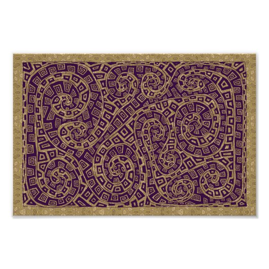 Photo Impression de contraste spirale (Devant)