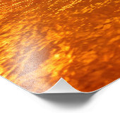 Photo Impression de coucher de soleil de palmier horizon (Coin)