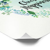 Photo Impression de devis floraux, Aquarelle de devis in (Coin)